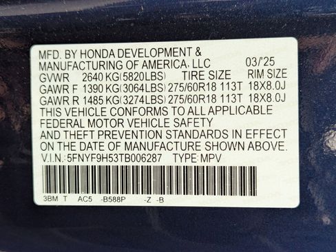 Used 2026 Honda Passport TrailSport image 33