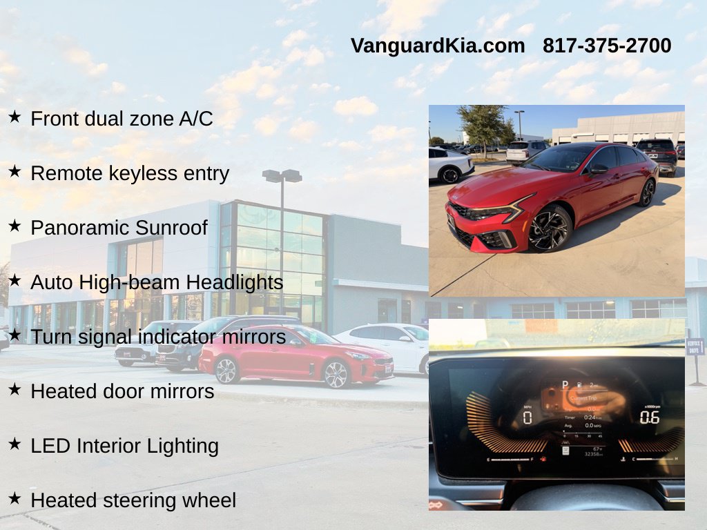 Certified 2025 Kia K5 GT-Line w/ GT-Line Premium Package AWD/4WD image 12