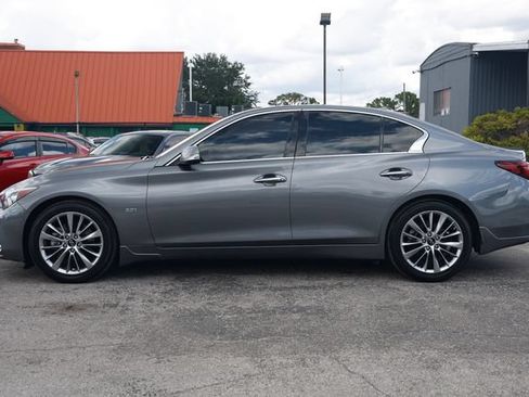 Used 2019 INFINITI Q50 Luxe w/ Cargo Package (L96) RWD image 4