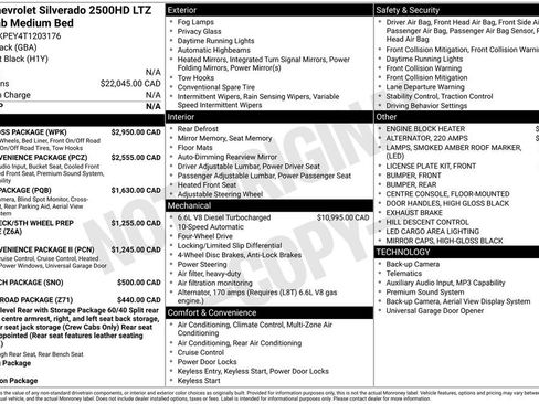 New 2026 Chevrolet Silverado 2500 LTZ w/ Trail Boss Package AWD/4WD image 17