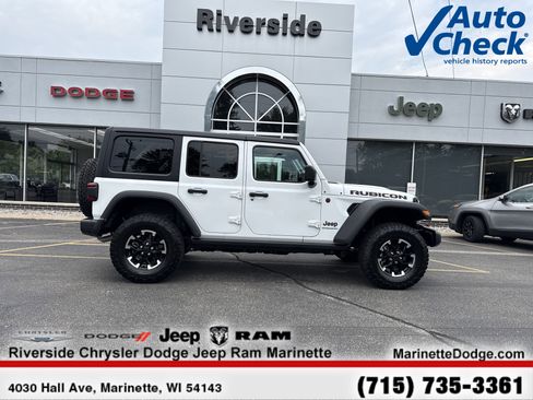 Used 2024 Jeep Wrangler Unlimited Rubicon w/ Technology Group image 1