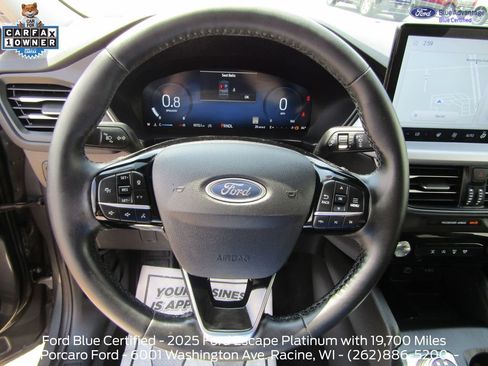 Certified 2025 Ford Escape Platinum AWD/4WD image 16