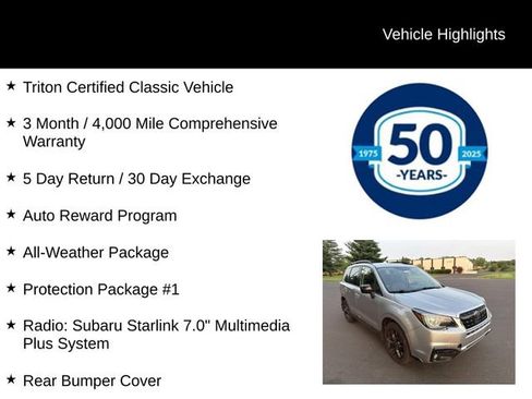 Used 2018 Subaru Forester 2.5i Premium w/ Protection Package #1 AWD/4WD image 6