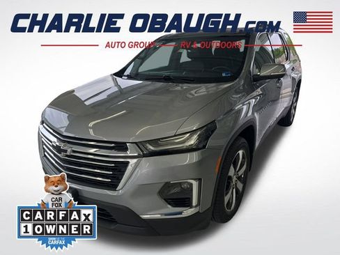 Used 2023 Chevrolet Traverse LT w/ LT Premium Package AWD/4WD image 1