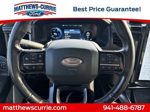 Certified 2023 Ford F150 Lightning Platinum AWD/4WD image 20