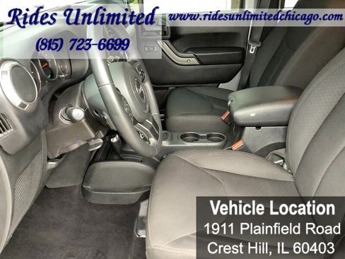 Used 2016 Jeep Wrangler Unlimited Sport w/ Quick Order Package 24S AWD/4WD image 14