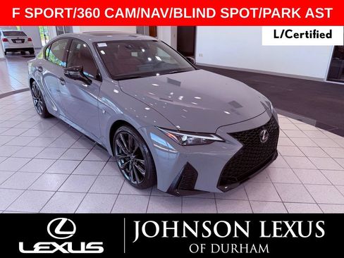 Certified 2025 Lexus IS 350 F Sport w/ Navigation Package RWD image 1