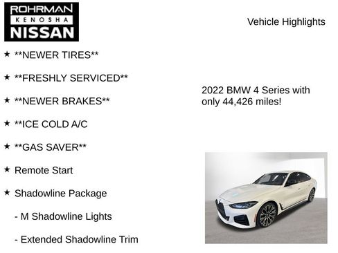 Used 2022 BMW M440i xDrive Gran Coupe w/ Premium Package image 8