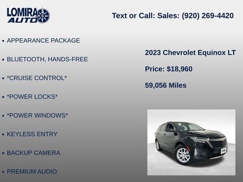 Used 2023 Chevrolet Equinox LT FWD image 14