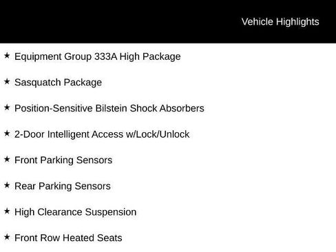 Used 2022 Ford Bronco Badlands w/ Sasquatch Package image 5