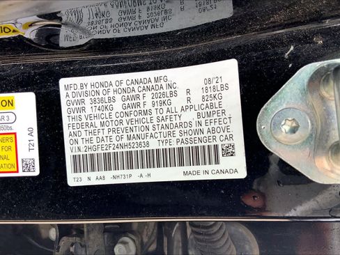 Used 2022 Honda Civic LX image 32