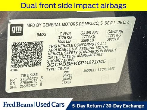 Used 2023 Chevrolet Silverado 1500 Custom AWD/4WD image 36