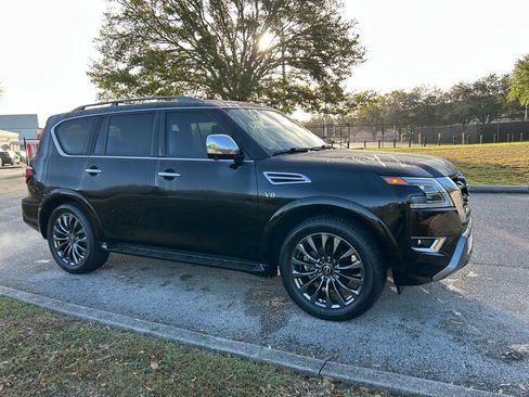 Used 2021 Nissan Armada Platinum w/ Captain's Chairs Package image 7
