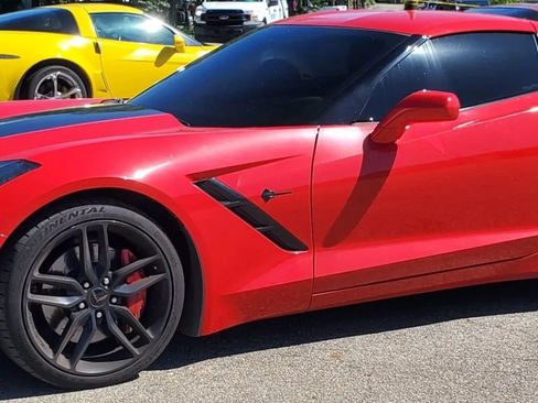 Used 2017 Chevrolet Corvette Stingray Coupe w/ Carbon Flash Badge Package RWD image 27
