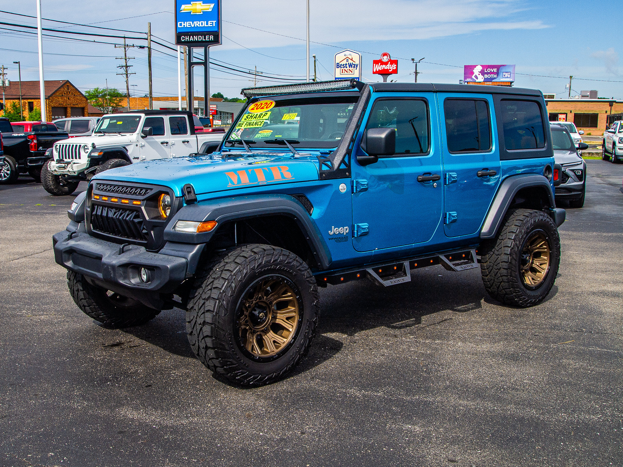 Used 2020 Jeep Wrangler Unlimited Sport S AWD/4WD image 3