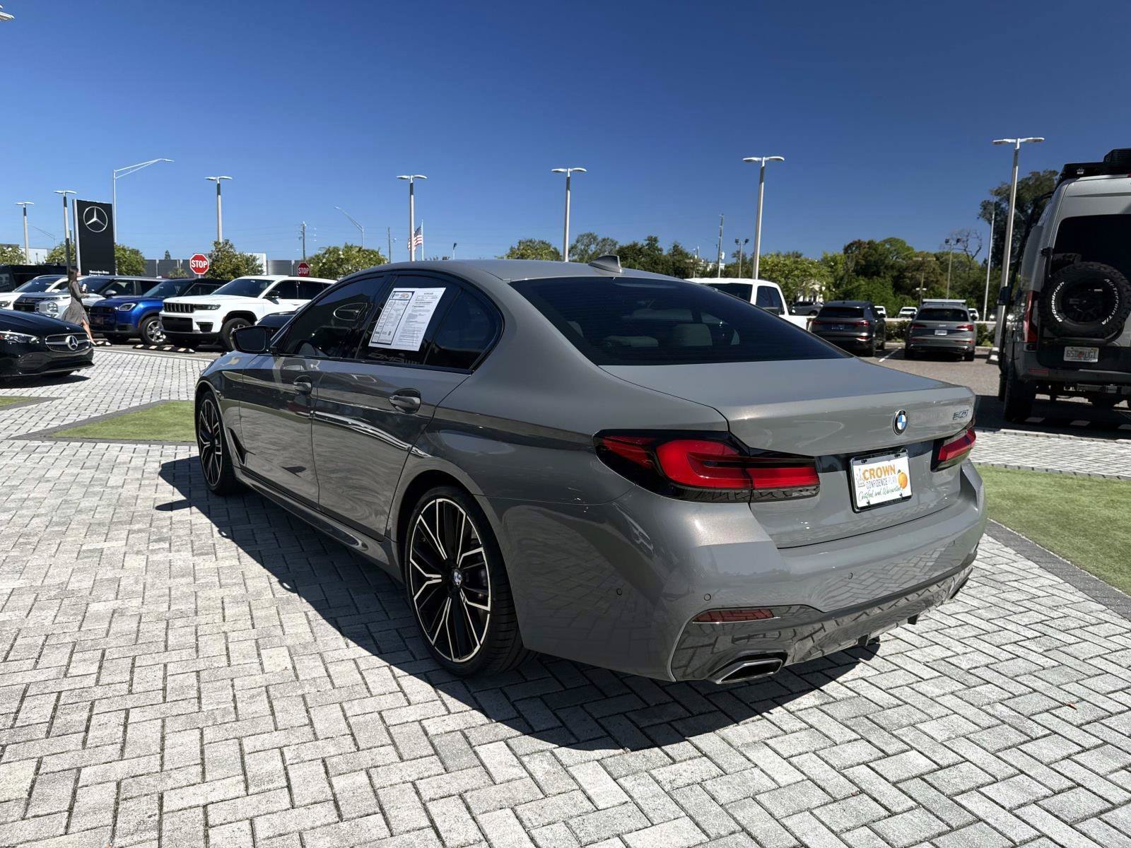 Used 2021 BMW 540i w/ M Sport Package RWD image 4