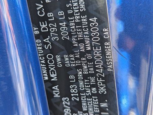 Used 2024 Kia Forte LXS FWD image 22