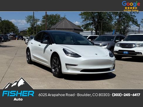 Used 2019 Tesla Model 3 Long Range AWD/4WD image 1