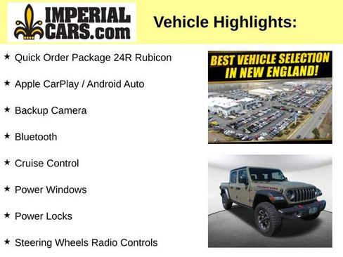 Used 2026 Jeep Gladiator Rubicon AWD/4WD image 3