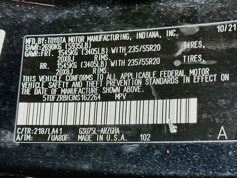 Used 2022 Toyota Highlander Platinum AWD/4WD image 21