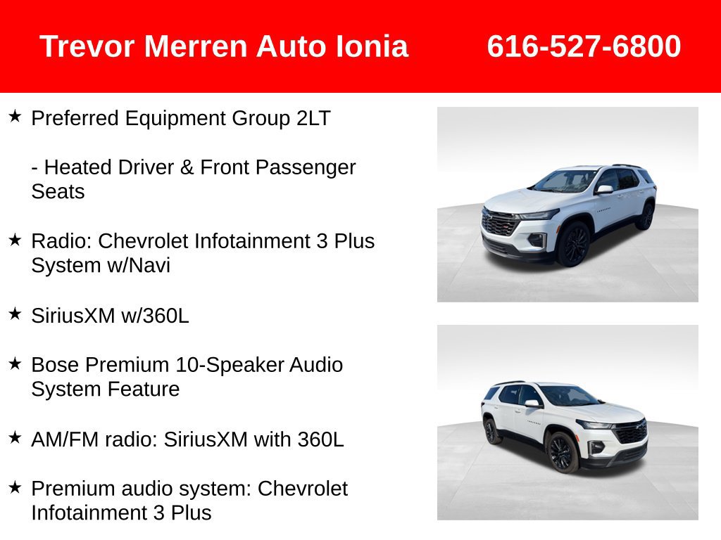 Used 2023 Chevrolet Traverse RS AWD/4WD image 26