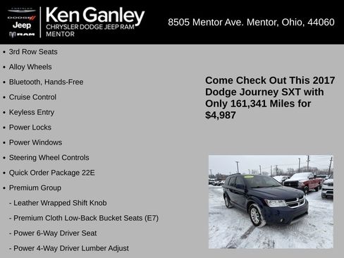 Used 2017 Dodge Journey SXT w/ Premium Group image 5