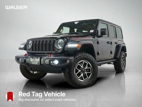Used 2025 Jeep Wrangler Unlimited Rubicon w/ Convenience Group AWD/4WD image 1