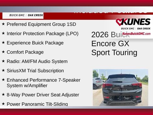 New 2026 Buick Encore GX Sport Touring w/ Comfort Package image 2