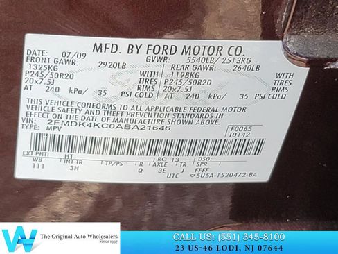 Used 2010 Ford Edge Limited image 21