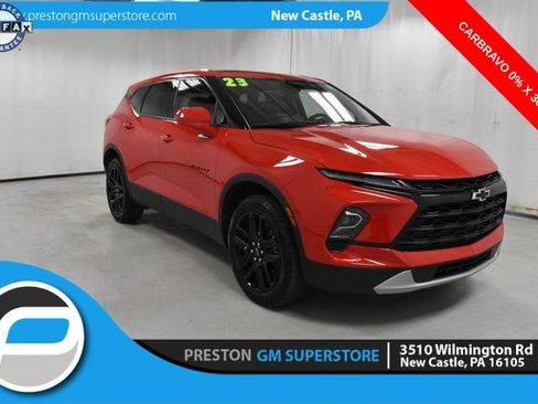 Certified 2023 Chevrolet Blazer LT w/ LPO, Black Grille Bar Package FWD image 1