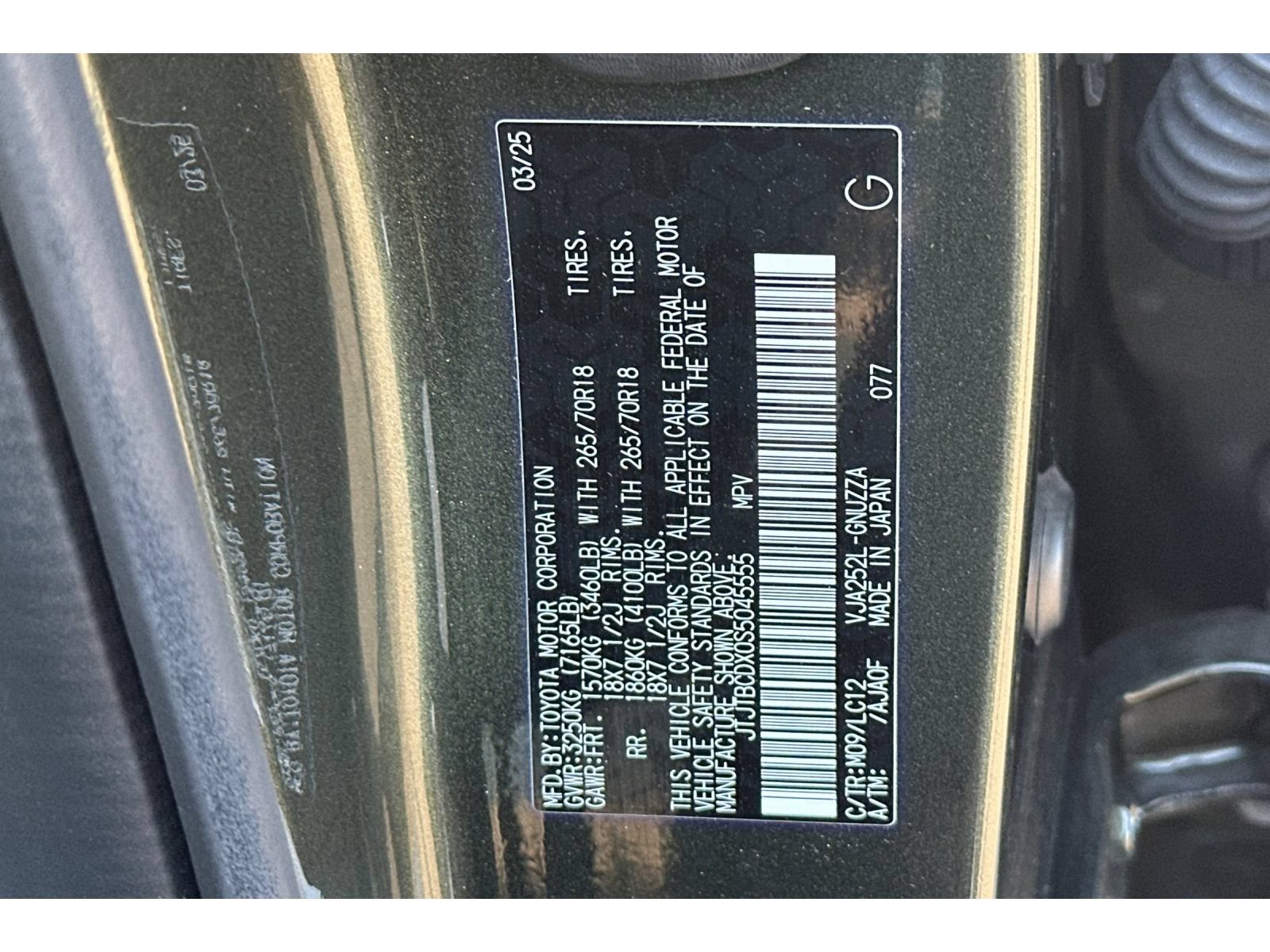 Used 2025 Lexus GX 550 w/ Accessory Package (CT) AWD/4WD image 35