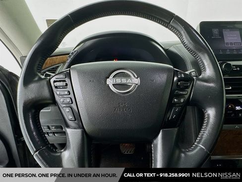Used 2021 Nissan Armada SL w/ Captain's Chairs Package AWD/4WD image 11