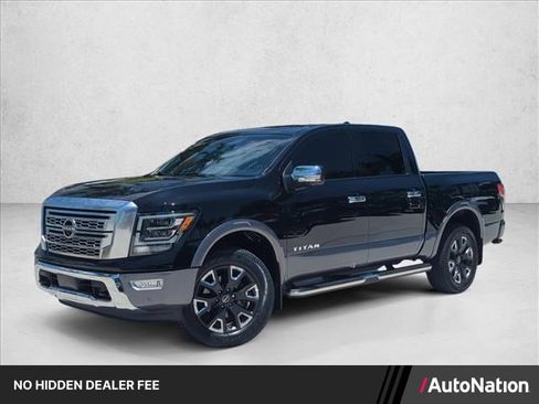Used 2023 Nissan Titan Platinum Reserve w/ Moonroof Package AWD/4WD image 1