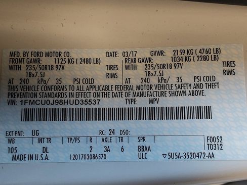 Used 2017 Ford Escape Titanium image 33