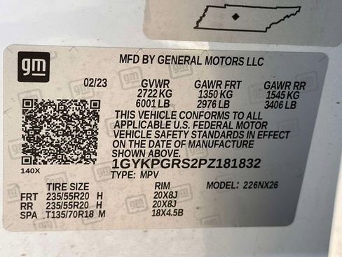 Used 2023 Cadillac XT6 Sport w/ Technology Package AWD/4WD image 39