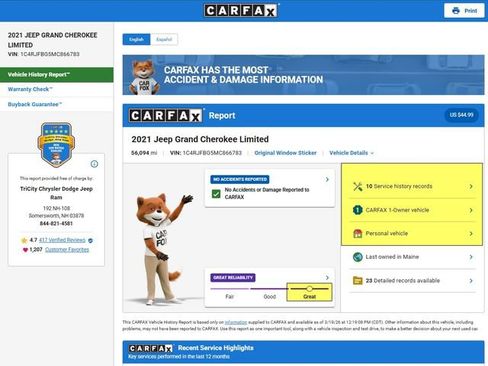 Used 2021 Jeep Grand Cherokee Limited w/ Premium Lighting Group image 11