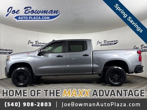 Used 2021 Chevrolet Silverado 1500 LT Trail Boss w/ Bed Protection Package AWD/4WD image 1