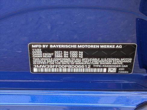 Certified 2023 BMW 330e w/ M Sport Package image 27