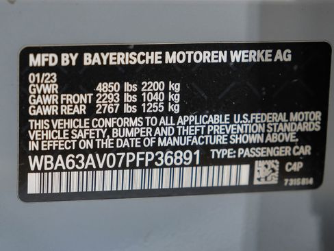 Used 2023 BMW 430i Gran Coupe w/ M Sport Package image 61