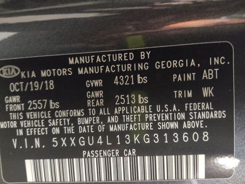 Used 2019 Kia Optima EX w/ EX Premium Package FWD image 33