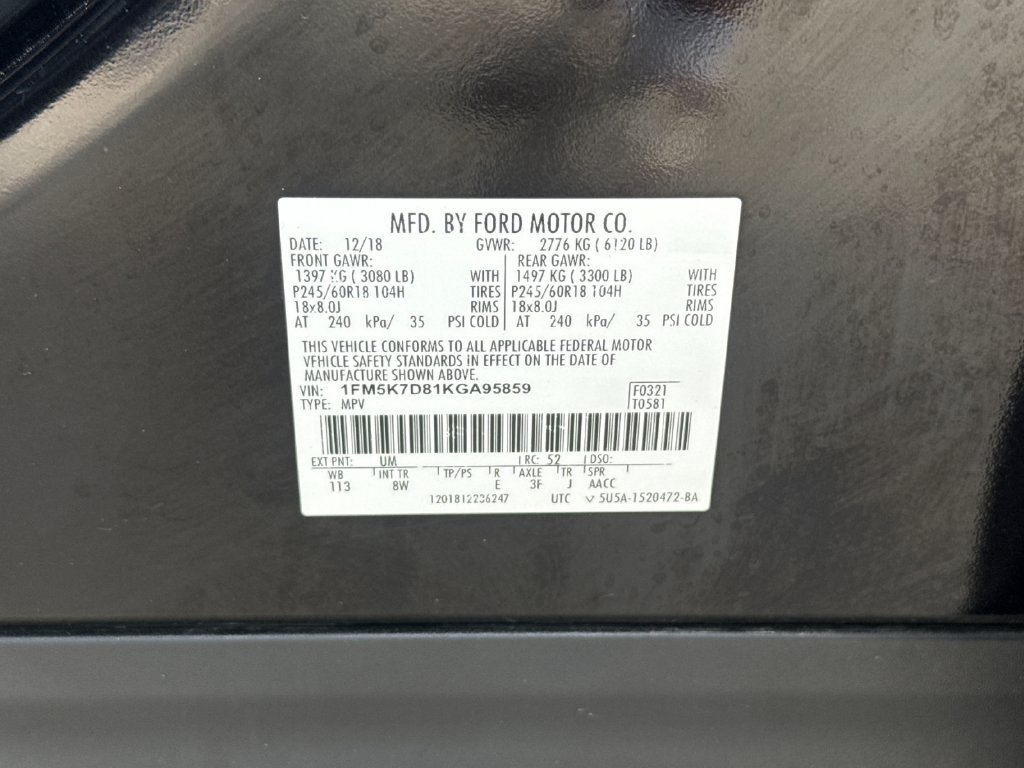 Used 2019 Ford Explorer XLT FWD image 30