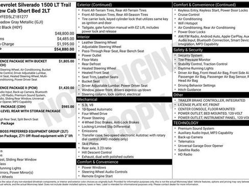 Used 2020 Chevrolet Silverado 1500 LT Trail Boss image 2