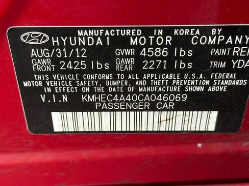 Used 2012 Hyundai Sonata Hybrid w/ Ultimate Pkg image 29