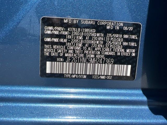 Used 2021 Subaru Crosstrek 2.5i Limited w/ Moonroof Package 2 AWD/4WD image 38