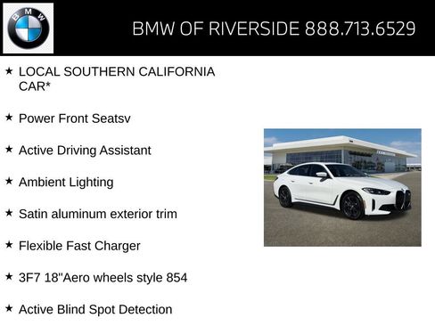 Used 2024 BMW i4 eDrive40 w/ Parking Assistance Package image 15
