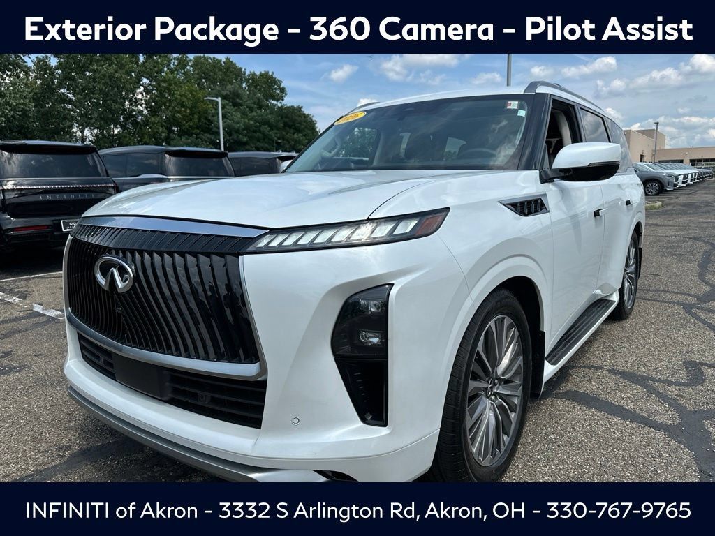 Certified 2026 INFINITI QX80 Luxe w/ Exterior Package AWD/4WD image 1