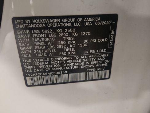Used 2021 Volkswagen Atlas S FWD image 33