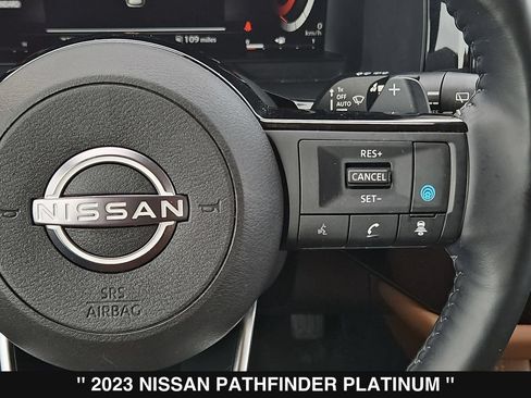 Used 2023 Nissan Pathfinder Platinum w/ Cargo Package FWD image 25