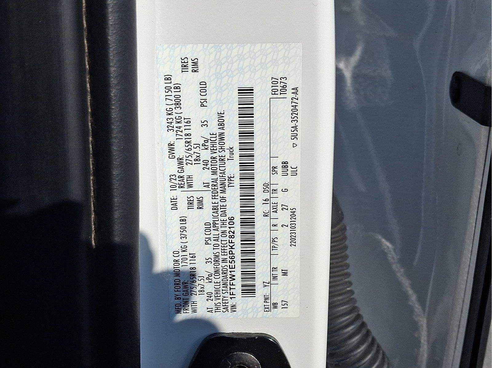 Used 2023 Ford F150 XLT w/ Equipment Group 302A High AWD/4WD image 26