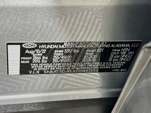 Certified 2023 Hyundai Santa Fe Calligraphy AWD/4WD image 40